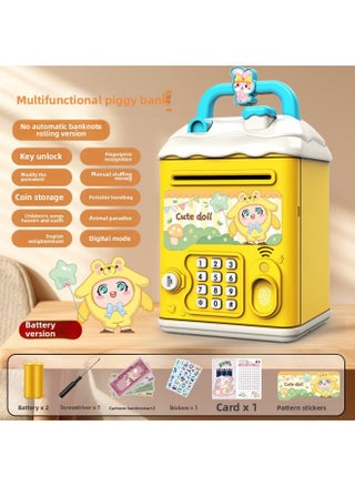 Can't Get In And Out Of The Year Piggy Bank Only Boys Password Box Kulomi Savings Girls Children Can Access-Color:Yellow Egg Cub☀Password Key Unlock Without Automatic Banknote Rolling☀Battery Version - pzsku/Z3BE7C34980228F176155Z/45/1745578359/d64d803e-e40d-4f1e-aa56-9122e01751c8