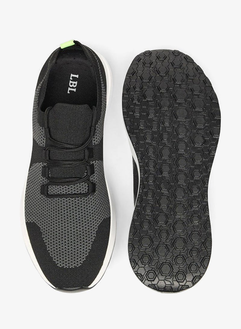 LBL by Shoexpress Textured Slip-On Sports Shoes - Image 4