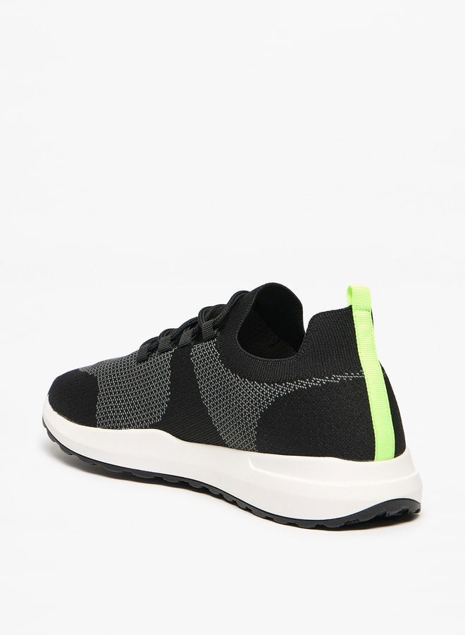 LBL by Shoexpress Textured Slip-On Sports Shoes  - Image 2