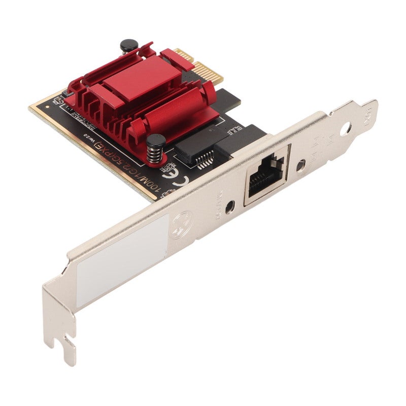 2.5G PCIe محول شبكة بسرعة 2.5 جيجابت في الثانية - شريحة RTL8125B - بطاقة شبكة PCI Express عالية السرعة - بطاقة شبكة متينة ومستقرة لأجهزة سطح المكتب للاستخدام المنزلي والمكتبي والألعاب - Image 4