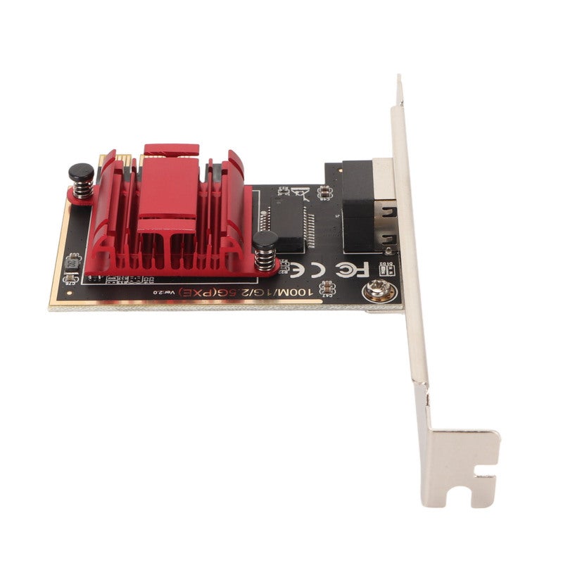 2.5G PCIe محول شبكة بسرعة 2.5 جيجابت في الثانية - شريحة RTL8125B - بطاقة شبكة PCI Express عالية السرعة - بطاقة شبكة متينة ومستقرة لأجهزة سطح المكتب للاستخدام المنزلي والمكتبي والألعاب - Image 5