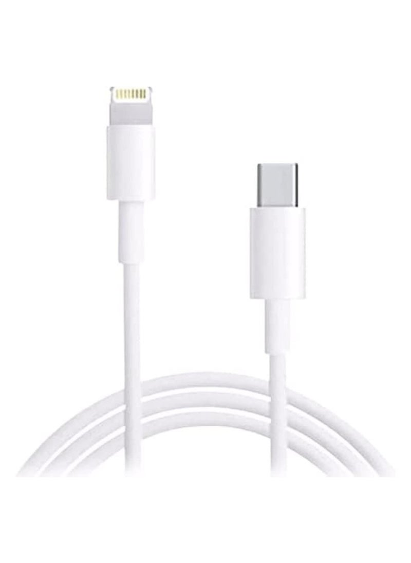ELTRAZONE - 20-W Apple Charger Uk Plug Type C Adapter With 1m Iphone Fast Charging Cable Universal Travel Adapter Usb-c Plug Compatible For All Iphone Device 14/13/12/11 Pro And Pro Max / 8 Plus/X Max/Etc - Image 1
