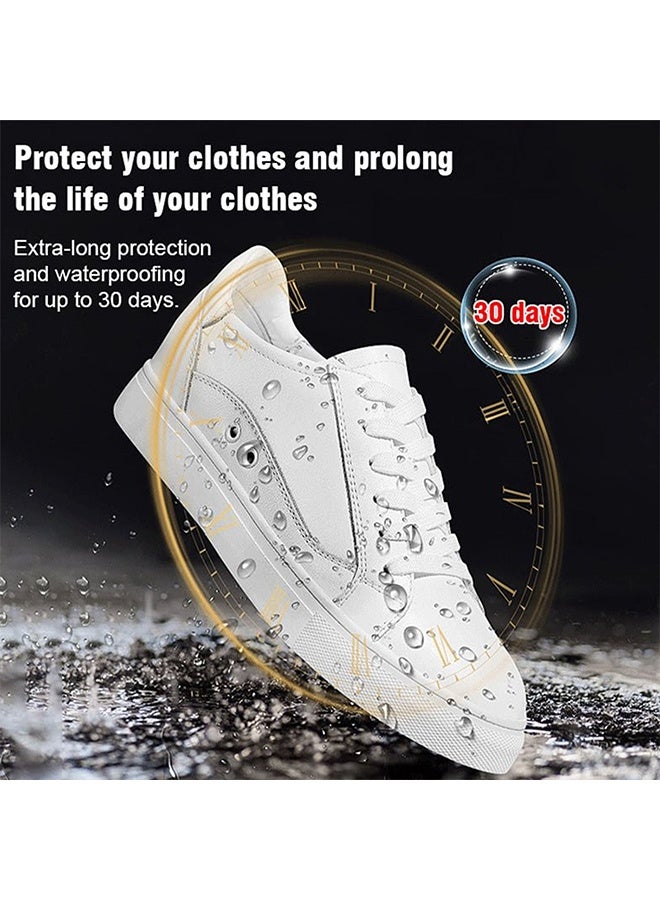 Jakehoe Nano Rain & Stain Waterproof Spray 100ml, Shoe Protector & Water Repellent for All Shoes, Bags & Fabrics – Nano Technology, Long-lasting Protection, Chrome Finish - Image 5