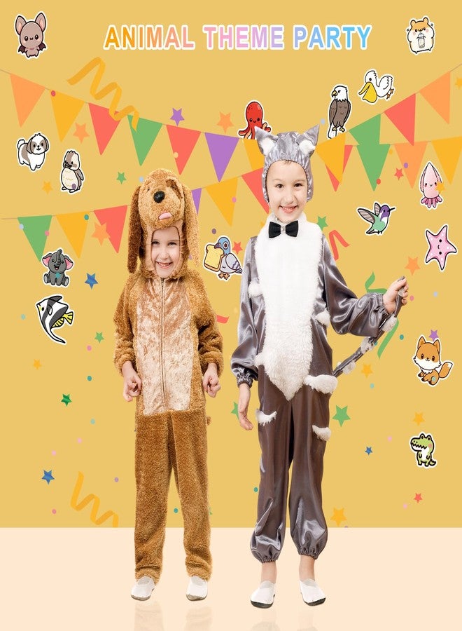 BBPOOL Animal Stickers for Kids, 100PCS Vinyl Sticker Pack for Waterbottle Laptop Skateboard Desk Pets for Kids Classroom Rewards Animal Theme Party Decor Back to School - Image 5