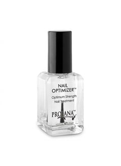 Nail Optimizer, Extra Strong Nail Strengthener Base Coat for Weak and Damaged Nails, Nail Growth & Prevents Nails from Peeling, Brittle Nails, Stops Slipts, Chips & Strengthens Nails, 0.5 oz