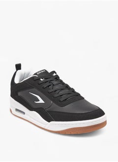 Dash Mens Panelled Sports Shoes With Lace-Up Closure  - Image 1