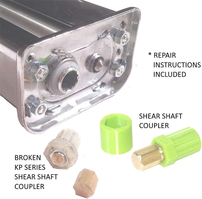 Of 3 Repair Kits Shear Shaft Coupler Roller Attachment for Stand Mixer Noodles Machine Repair Shearshaft Coupling - Image 3