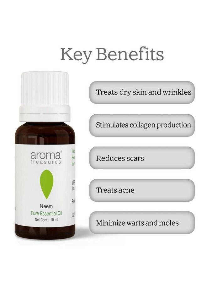 Aroma Treasures Neem Essential Oil 10 Ml (Pack Of 2)  - Image 5
