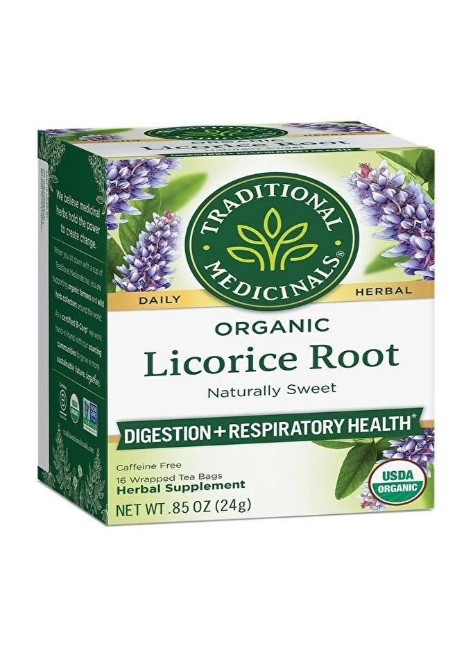 شاي جذر عرق السوس من شركة فير وايلد 16