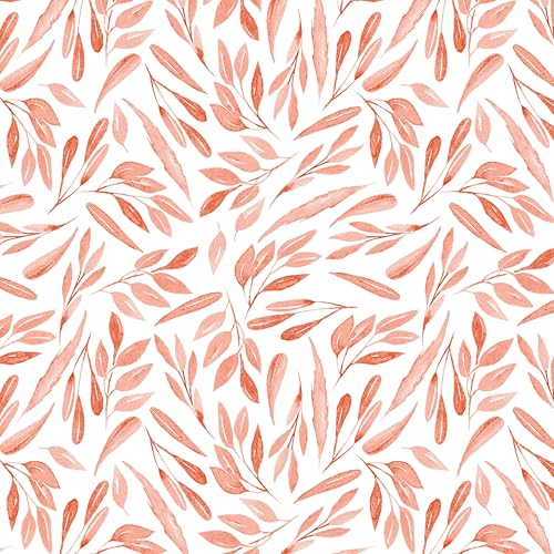 Dreamscape 100% Cotton Double Bedsheet with 2 Pillow Covers - (Size 87 x 94 inches, 140 TC, Colour - Peach: Salmon Rose) - Image 5