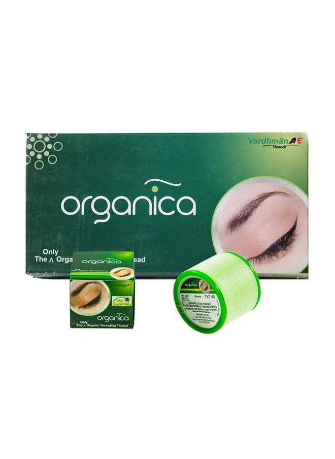 Organica - 40 Spool X 300M Organica Organic Cotton Eyebrow Threading Thread India - Image 1