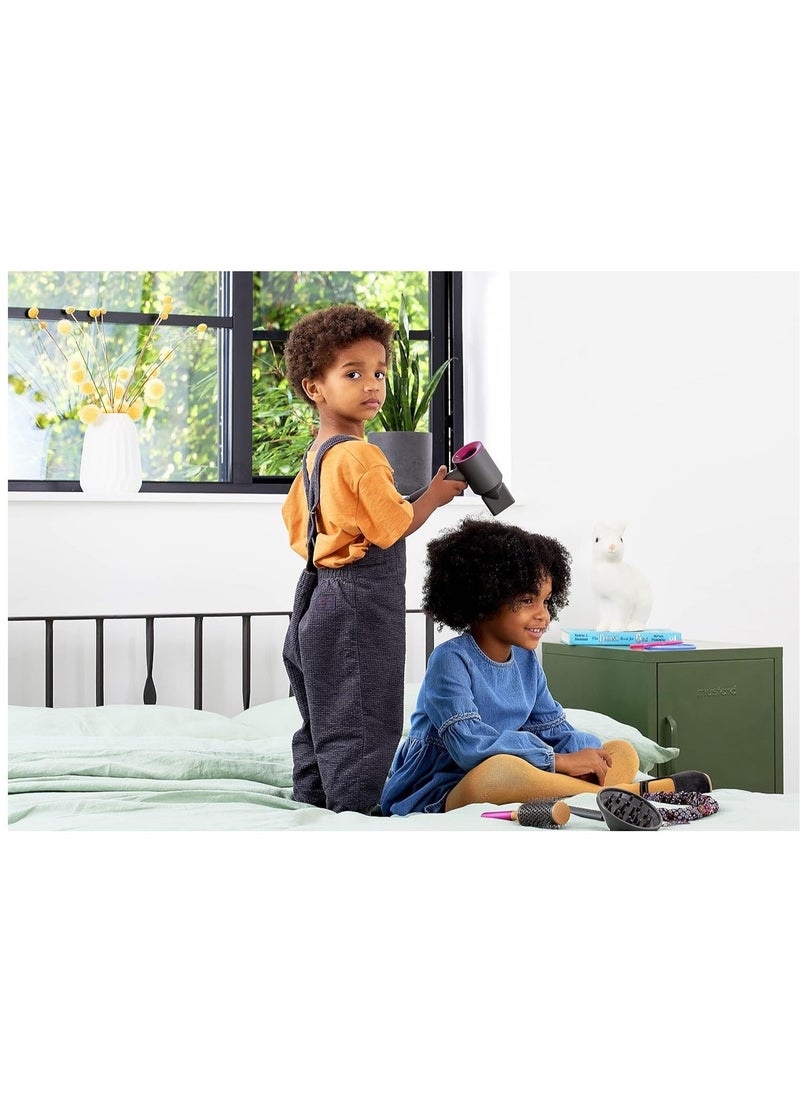 Generic - for Dyson Toys Deluxe Styling Set - Supersonic & Corrale Toy Hairdryer and Straightener with Real Functions | Interactive Lights & Sounds | Suitable for Children Aged 3+ - Image 1