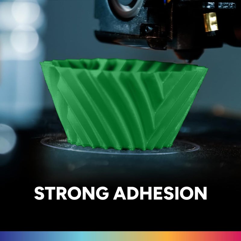 OVERTURE PLA Filament 1.75mm, Neatly Wound 3D Printer Filament 1kg Spool (2.2lbs), Dimensional Accuracy +/- 0.02 mm, Fit Most FDM 3D Printers (Green) - Image 4