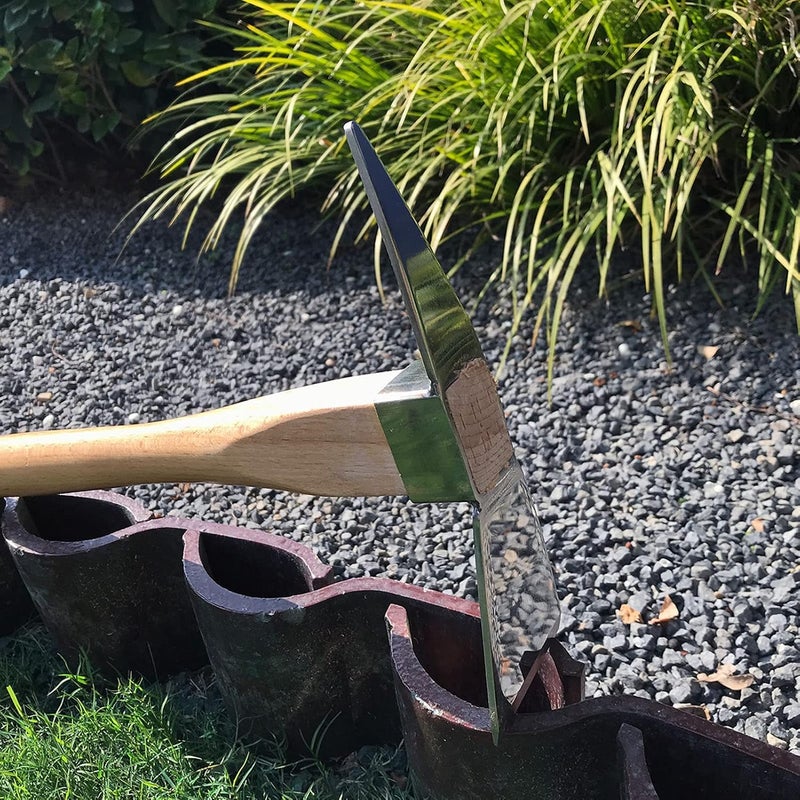 Hoe Garden Tool, Pick Axe Wood Material for Courtyard for Pot Culture for Gardening - Image 2