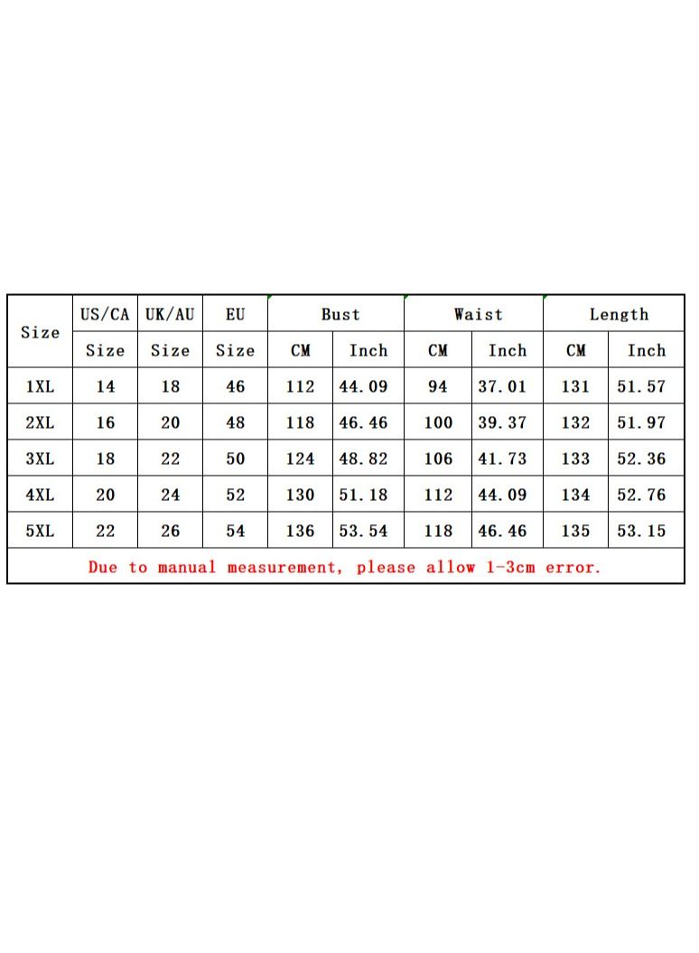 New Summer Plus-size Women's V-neck Print Dress Green  - Image 4