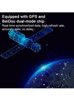 Rock Pow LED Digital Car HUD Headup Display Speedometer Support MPH/KMH Time Display Overspeed Alarm Fatigue Driving Reminder with Light Sensor  - Image 5