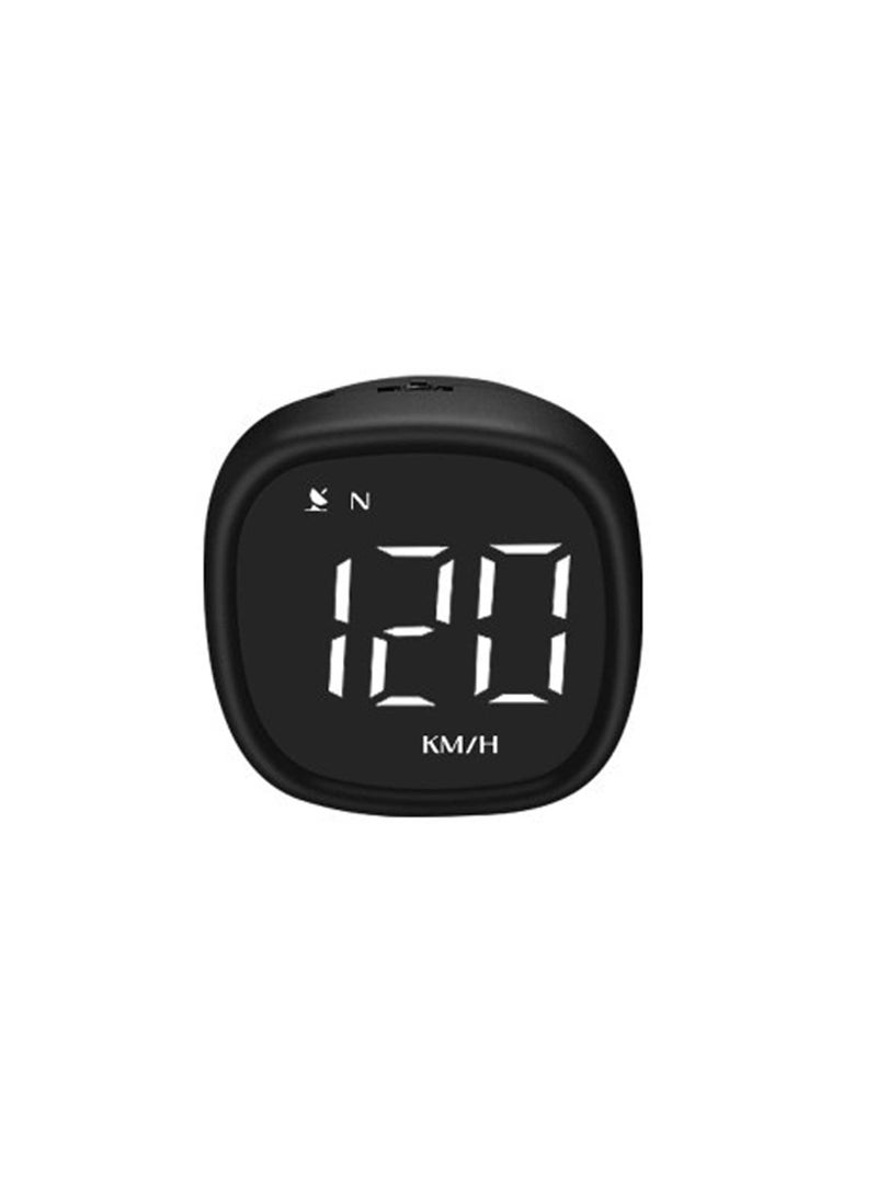 Rock Pow - LED Digital Car HUD Headup Display Speedometer Support MPH/KMH Time Display Overspeed Alarm Fatigue Driving Reminder with Light Sensor - Image 1