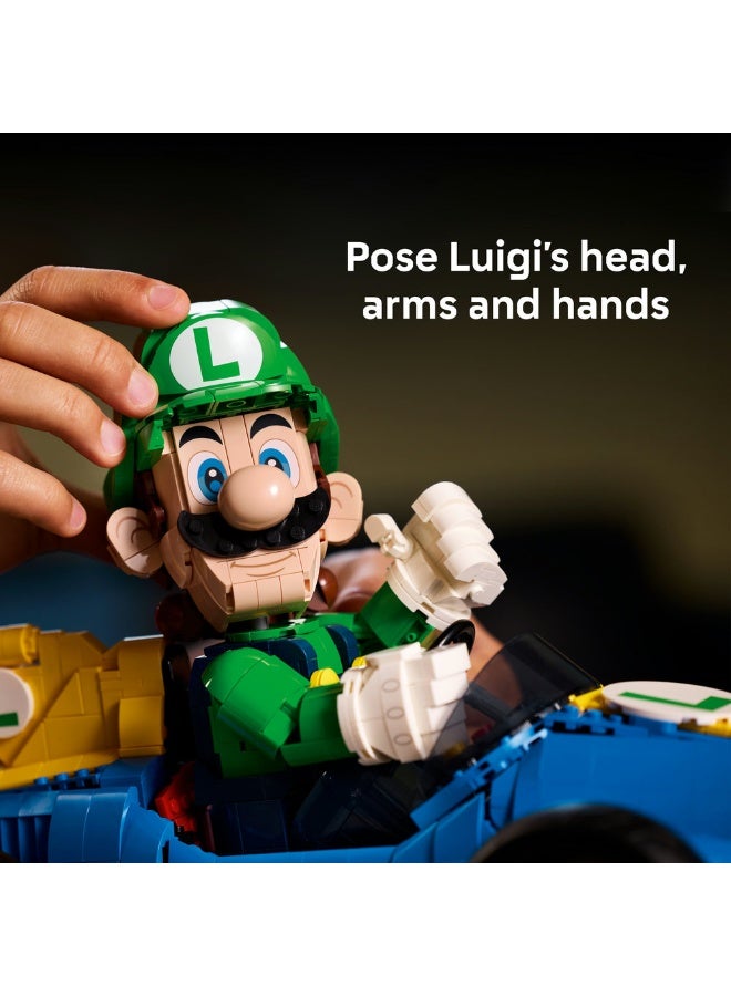 LEGO Super Mario: Mario Kart – Luigi & Mach 8 Set 72050 (Age 18+, 2234 Pieces) - Image 4