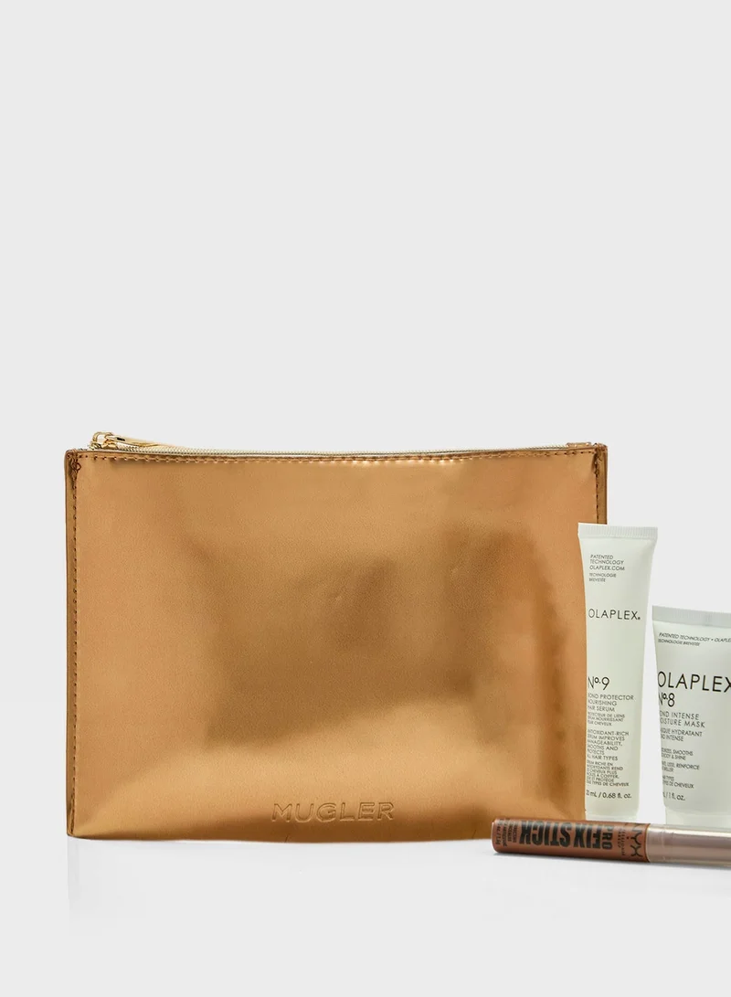 Mugler Gold Pouch