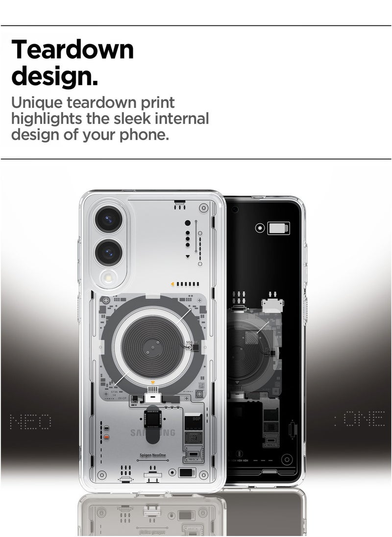 Spigen Ultra Hybrid MagFit for Samsung Galaxy S25 EDGE Case Cover with MagSafe (2025) - Neo One  - Image 4
