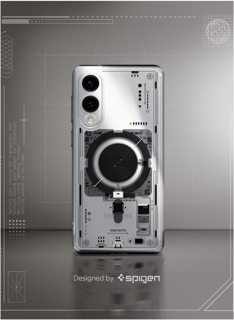 Spigen Ultra Hybrid MagFit for Samsung Galaxy S25 EDGE Case Cover with MagSafe (2025) - Neo One  - Image 3