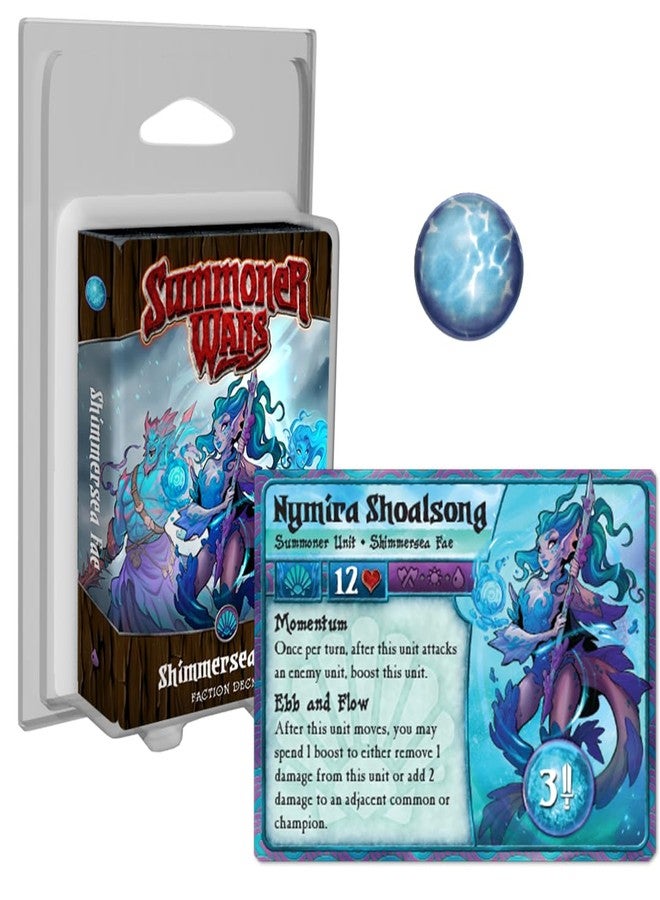 Plaid Hat Games Shimmersea FAE Faction Deck - Ready-to-Play Expansion for Strategy Card Game - 2 Players, Ages 9+ - Requires Summoner Wars Master or Starter Set - Image 3