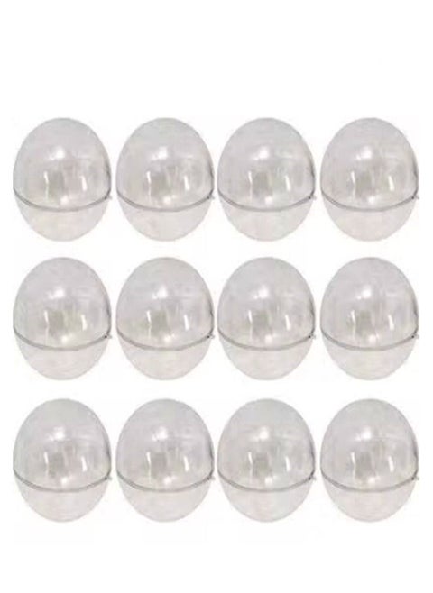 Clear Plastic Fillable DIY Ornaments Decoration Balls
