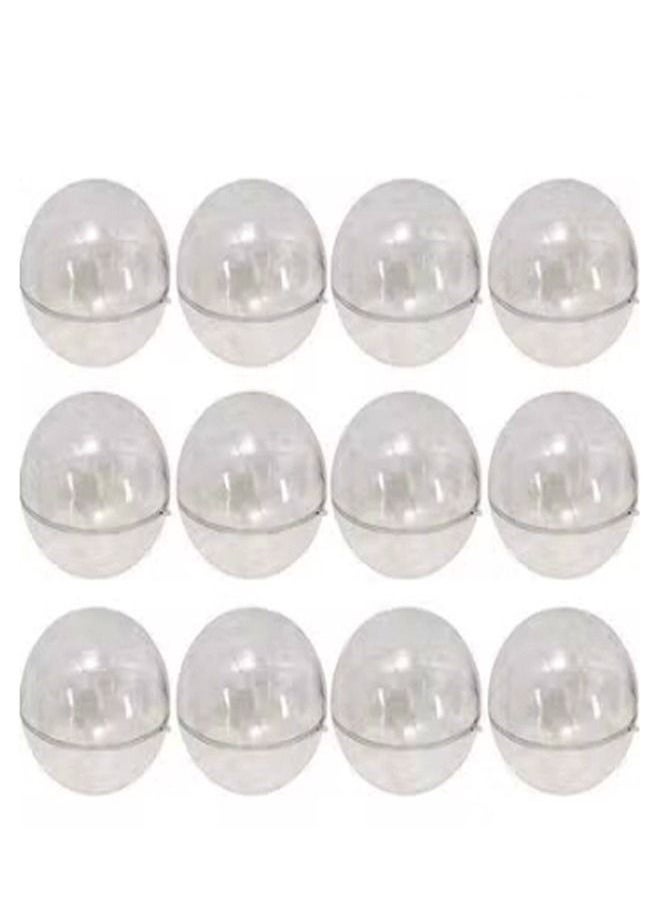 Clear Plastic Fillable DIY Ornaments Decoration Balls