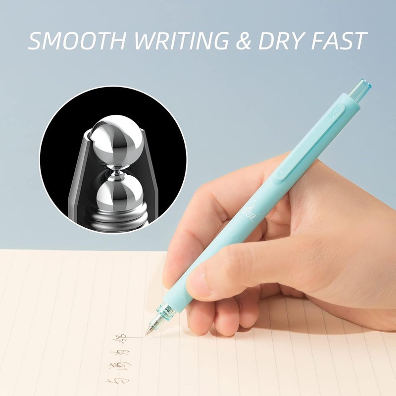 Kaco Rocket Gel Pen Marine Gel Pen Pack Of 3, Black - Image 5