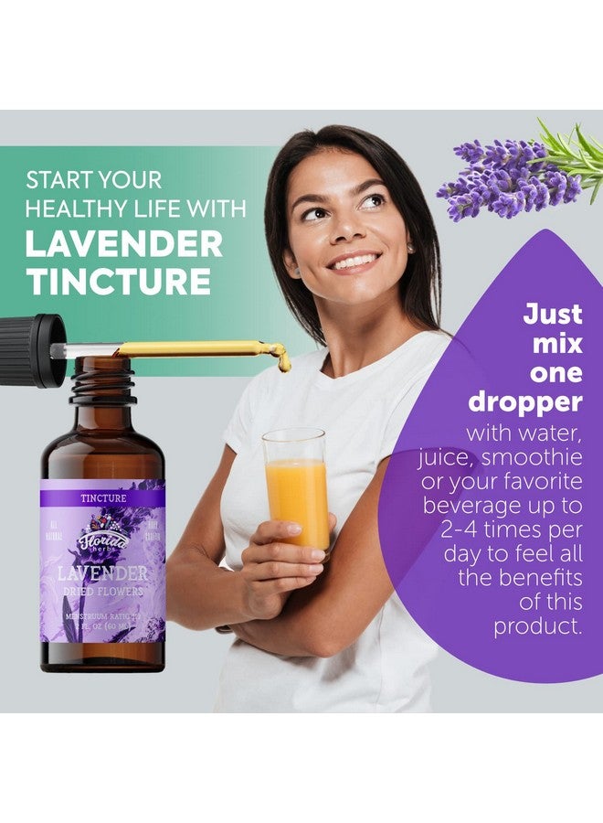 FLORIDA HERBS Lavender Flower Liquid Extract for Calming Nervous System Support, Organic Lavender Extract (Lavandula X Intermedia) Dried Flow 2 Fl Oz - Image 4