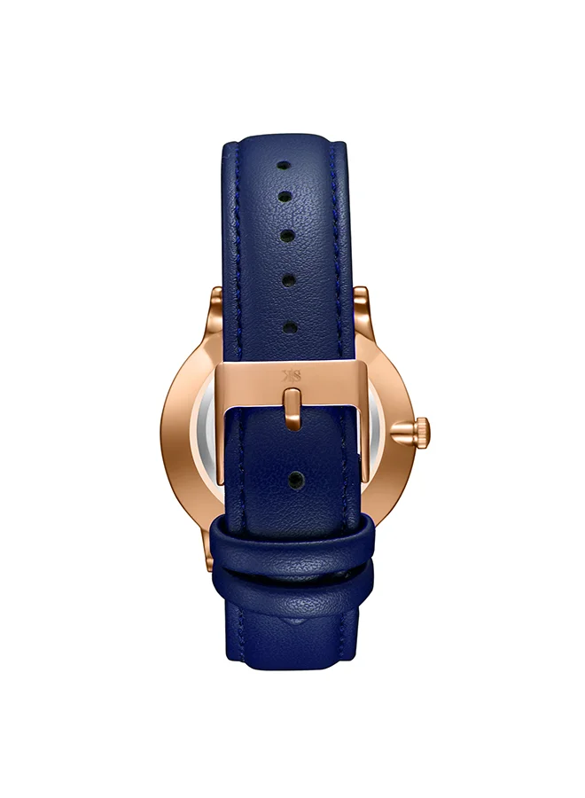 KENNETH SCOTT Kenneth Scott Men's Blue Dial Analog Watch - K23040-RLNN