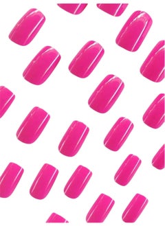 Shein Pink square shaped artificial nails 24PCS  - Image 1