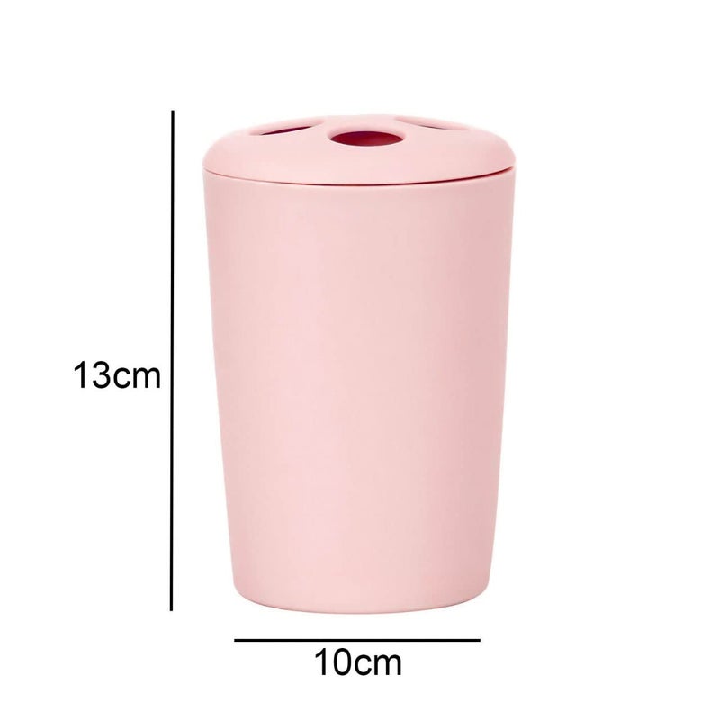 Kookee Wall Mounted Self Adhesive No-Drill Toothbrush Holder for Bathroom to Keep Brushes (ART00661) - Image 5