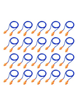 20 Pairs Corded Ear Plugs Reusable Silicone Earplugs With String Banded Ear Plug Sleep Noise Cancelling For Hearing Protection (Blueorange) - pzsku/Z3BEA2F137D395ED4853EZ/45/_/1720770265/1bccc3c6-8c16-4217-a033-a351b8c4a199