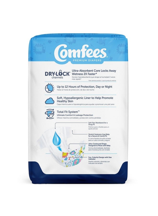 Comfees Baby Baby Diaper Size 7, Over 41 lbs. CMF-7, 20 Ct - Image 3