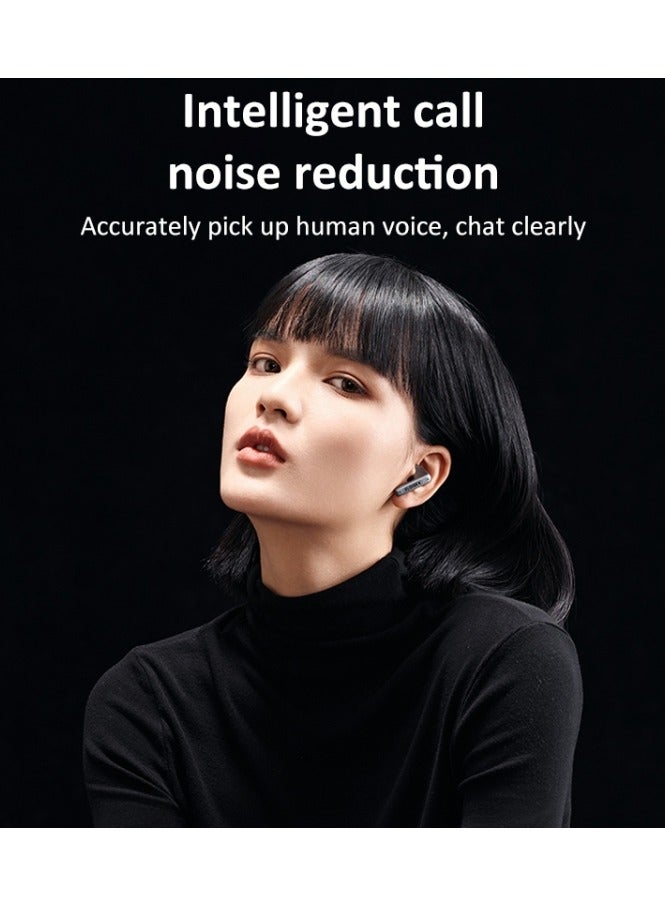 دموستر D MOOSTER D15 IPX4 سماعة بلوتوث لاسلكية 5.3 سماعة رأس بطرف الإصبع (برونزية) - Image 5