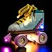 LocoLee Light Compatible with Lego 3 in1 Retro Roller Skate 31148 Creative Lighting Set Compatible with Lego Retro Roller Skate 31148 SetCute Gift for Kids 31148 No Models Only Light - Image 2
