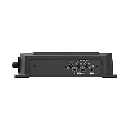 JVC KS-DR2104DBT Compact 4-Channel 600 Watt Car Amplifier with Bluetooth Streaming. Built for Marine, ATV and Powersport Applications. Waterproof, Dustproof, Rust Proof and Vibration Proof - Image 5