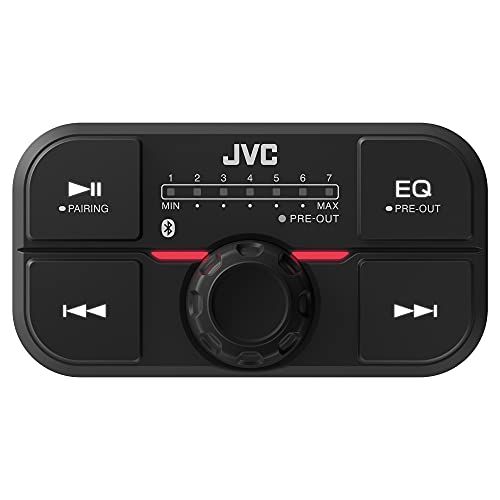 JVC KS-DR2104DBT Compact 4-Channel 600 Watt Car Amplifier with Bluetooth Streaming. Built for Marine, ATV and Powersport Applications. Waterproof, Dustproof, Rust Proof and Vibration Proof - Image 3
