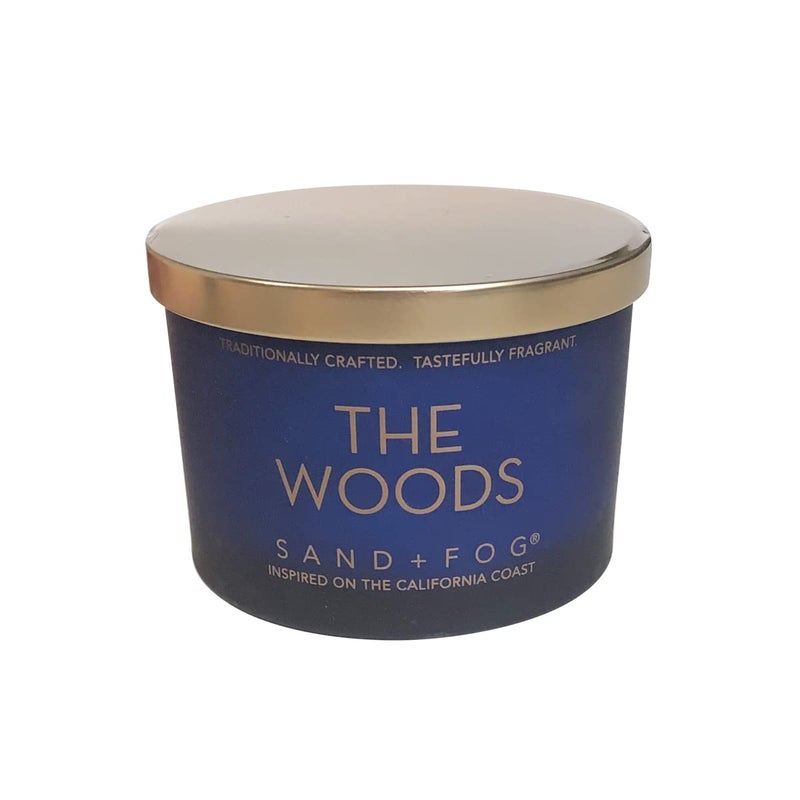 Sand  Fog Scented Candle  The Woods  Additional Scents and Sizes  100 Cotton LeadFree Wick  Luxury Air Freshening Jar Candles  Perfect Home Decor  12oz