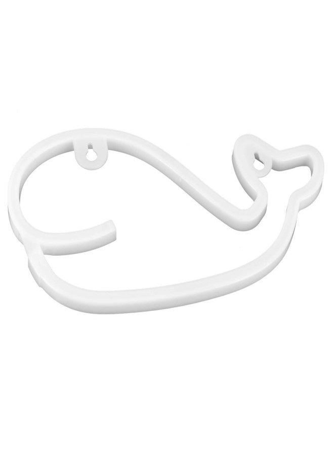 Neon Light Whale Shape LED Neon Sign Lamp Home Bedroom Party Holiday Decoration Birthday GiftBlue Light - Image 3