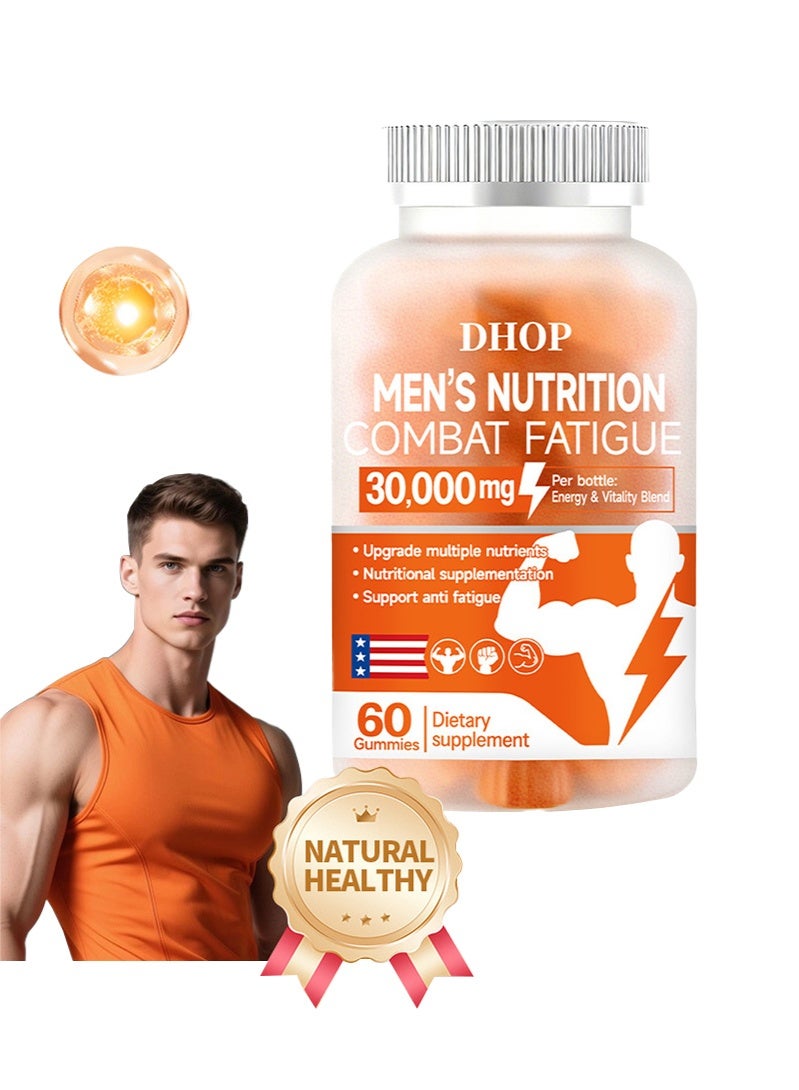 DHOP Men's Nutrition Supplement Anti Fatigue Gummies - Image 1