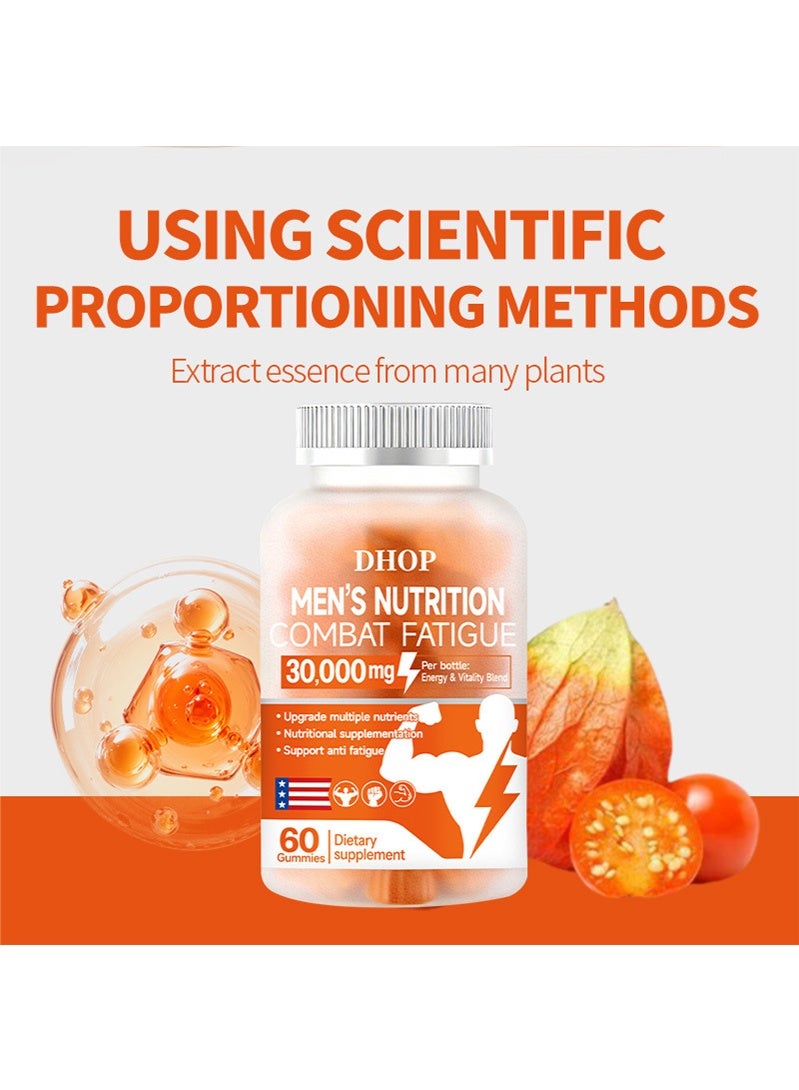 DHOP Men's Nutrition Supplement Anti Fatigue Gummies - Image 2