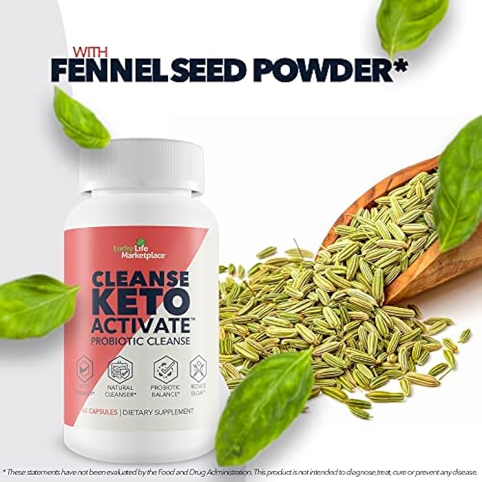 CLEANSE KETO ACTIVATE - KETO CLEANSE FOR WOMEN & MEN - HELP FLUSH TOXINS & IMPURITIES - PROMOTE REGULARITY - AID DIGESTION & DETOX - KETO CLEANSE & DETOX - SUPPORT HEALTHY BODY FUNCTION - BOOST ENERGY - Image 5