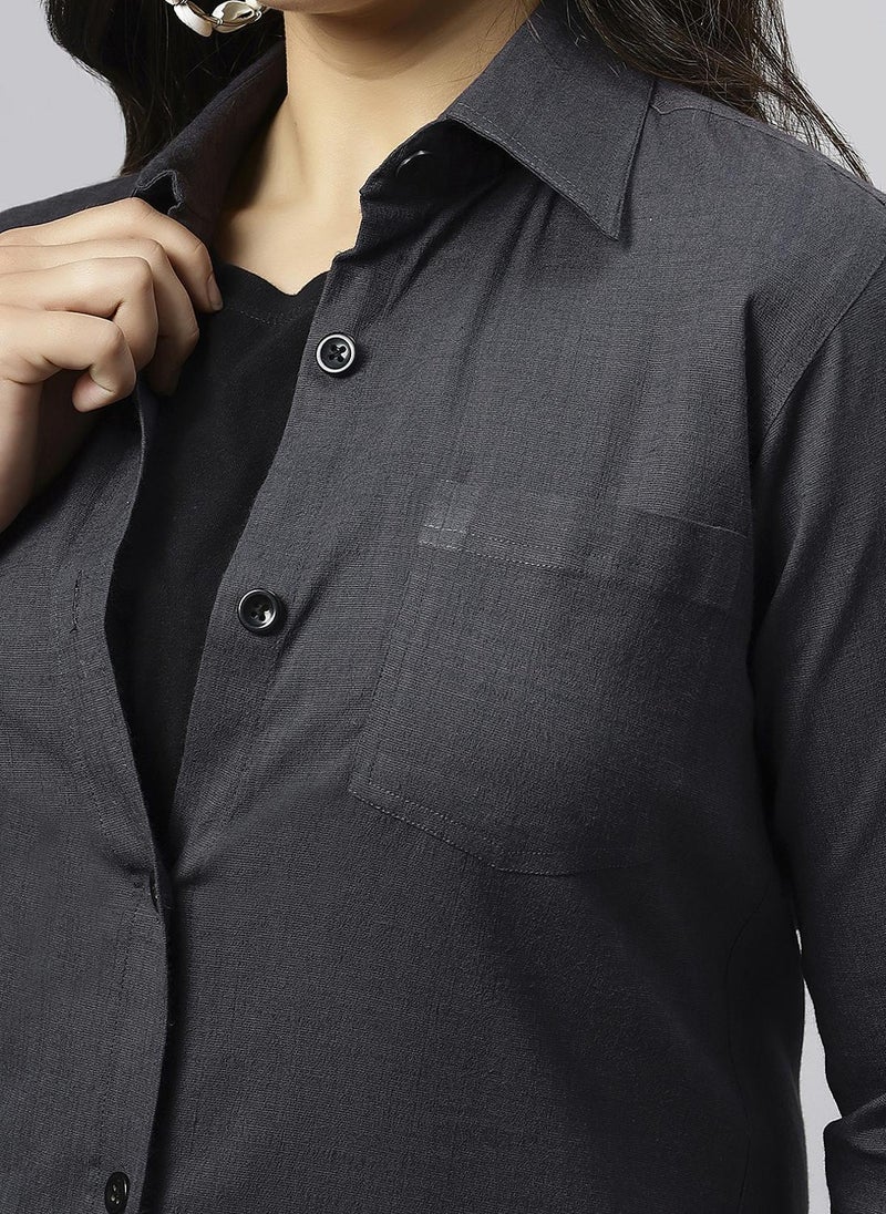 TUMMY Long Maternity Shirt for Women - Image 3