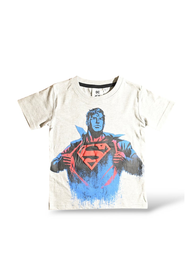 SUPERMAN - ‬‪BOYS SHORT SLEEVE PAJAMA SET‬ - Image 2