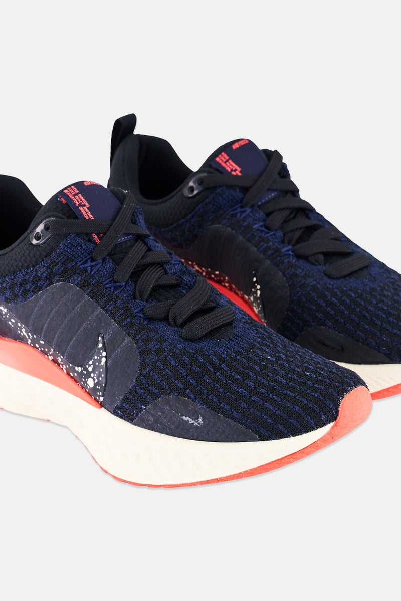 Nike Men React Infinity Lace Up Running Shoes, Multicolor - Image 3