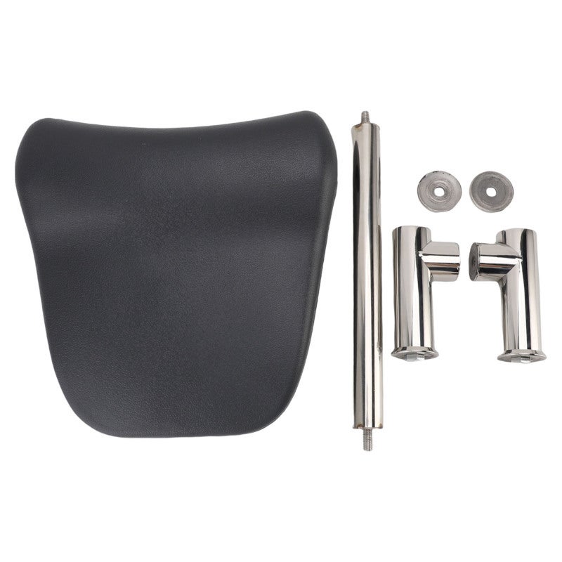 Bathtub Pillow: Waterproof PU Pillow With 5 Accessories - Non Slip Stainless Steel Stand Easy To Clean Modern Bathroom Decor for Home Spa Bathing - Image 1
