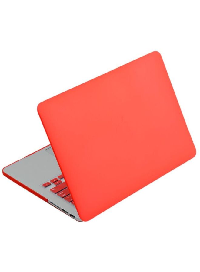 NIBEMINENT Red Color Ultra Slim Protective Soft-Skin Plastic Hard Shell Case Cover For Apple Macbook Retina 12 - Image 1