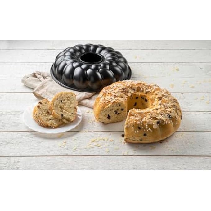 Zenker Dr Oetker Guglhupf Floral Diameter 245 Cm  Bundt Cake Mould From The Baking Art Series  Baking Mould With NonStick Properties And Very Good Heat Conduction For Delicious Bundt Cake - Image 2